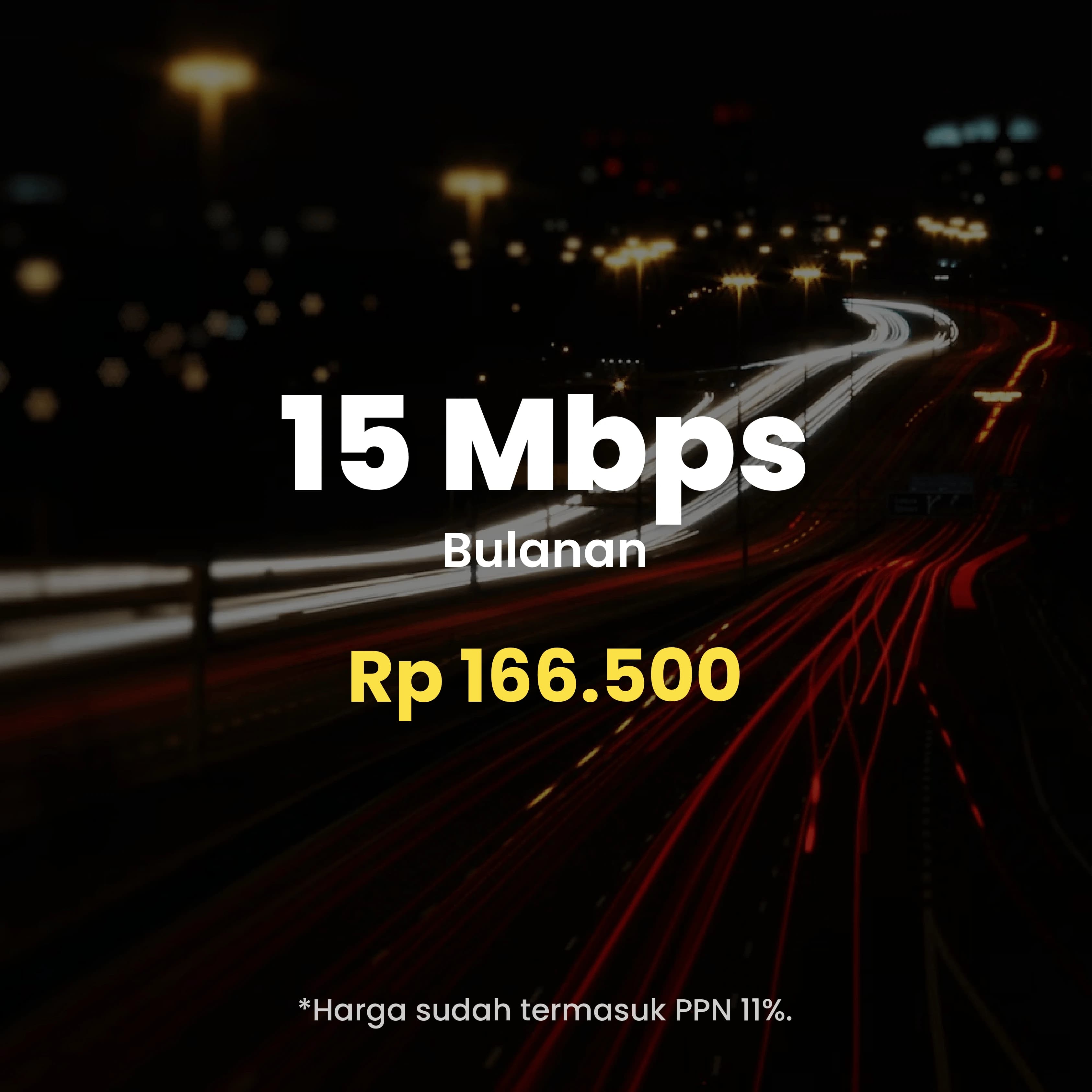 IDPlay Paket 15 Mbps bulanan